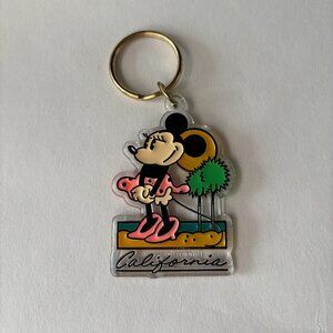 Vintage Minnie Mouse California Keychain